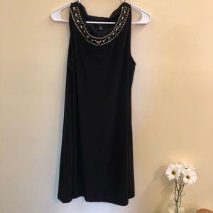 Black cocktail dress